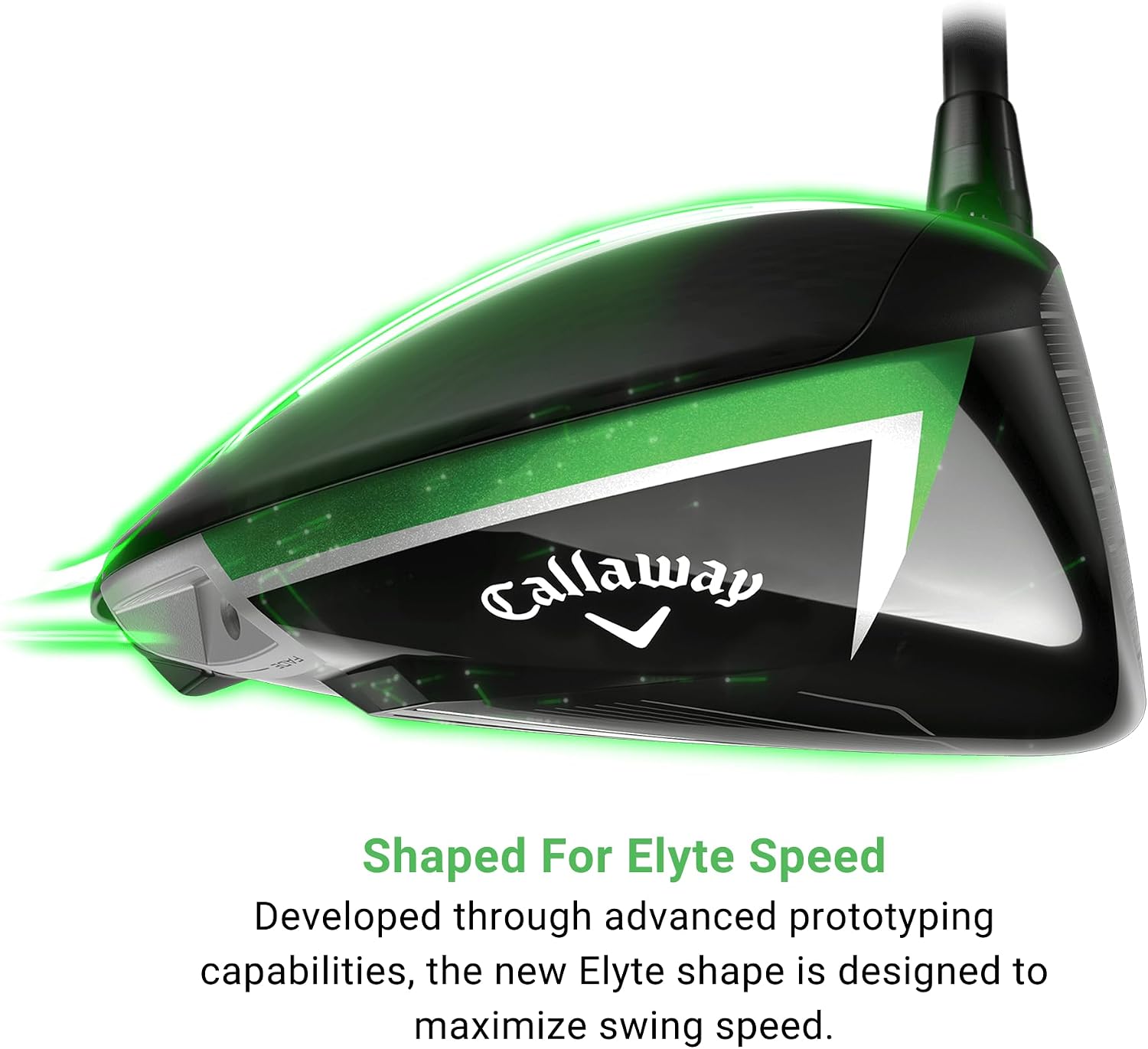 ELYTE Driver Elite Driver, Right-Handed, Project X Denali Charcoal Graphite USA Direct Import, 2025 Model, Callaway Golf Club, 10.5°, Denali CHARCOAL50/S