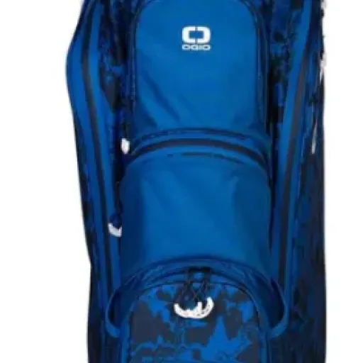 OGIO All Elements Silencer Cart Bag Blue Sky Review: quiet clubs, heavy bag