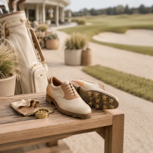 Luxury men’s spiked golf shoes that elevate every round