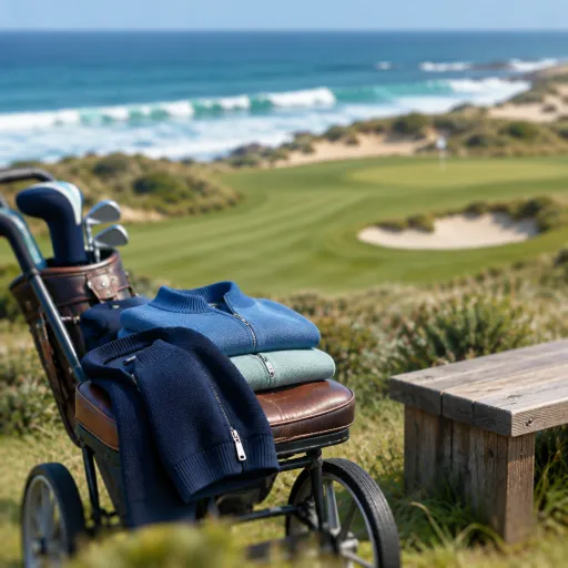 The refined mens golf sweater guide for luxury performance on the course