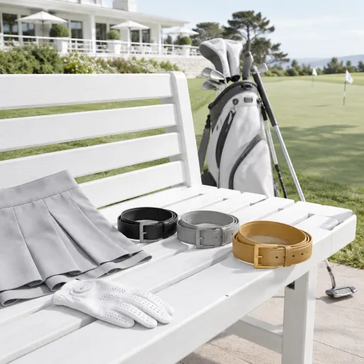 Elegant womens golf belts that elevate every swing and silhouette