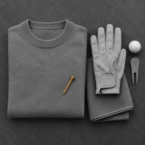 The refined mens golf sweater guide for luxury performance on the course