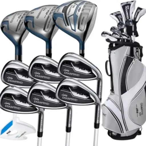 PGF Lady Diamond S5 Petite Left-Hand Review: a forgiving starter set held back by its bag