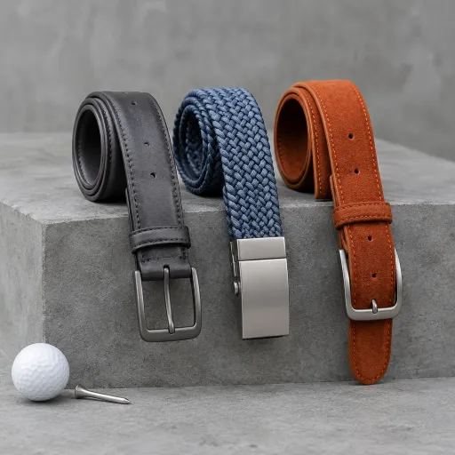 Elegant ladies golf belts that refine your game day style