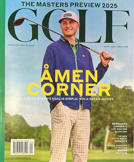 Golf Magazine April 2025 Amen Corner