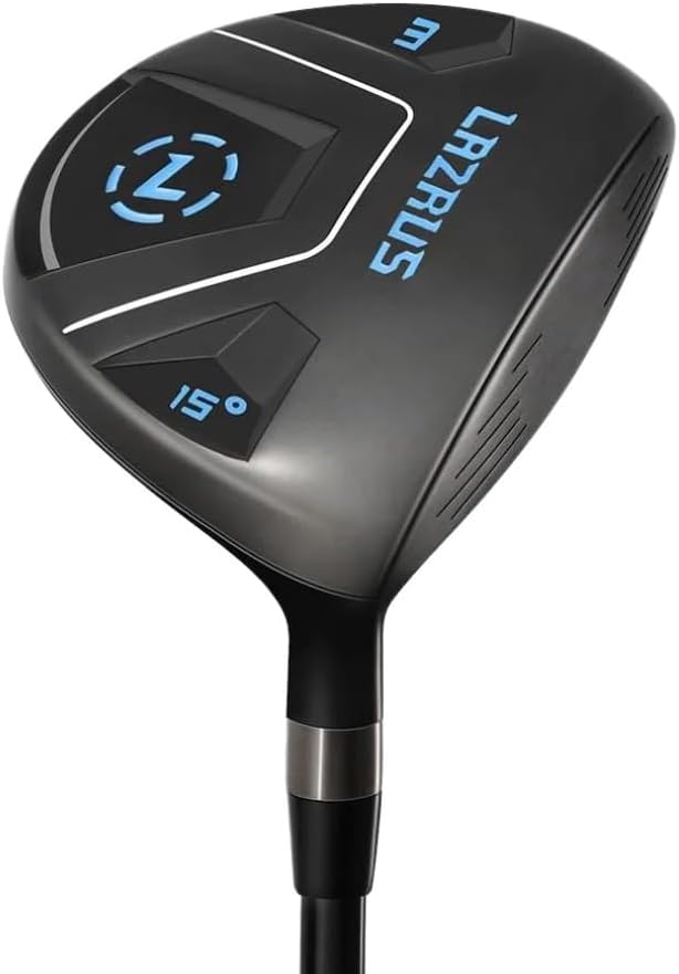 Premium Quality Right Hand 3,5,7 Wood Golf Clubs for Men, Fairway Wood Golf Club w/Head Cover for Regular Flex Fairway Woods