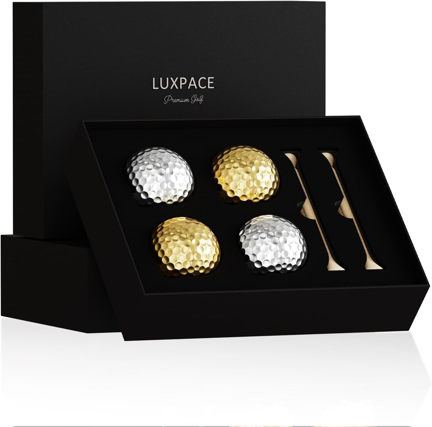 2-Layers Premium Golf Ball - Performance Golf Ball for Distance and Straighter Shots, Personalized Antique Gifts for Men Golf Tees Gift Set