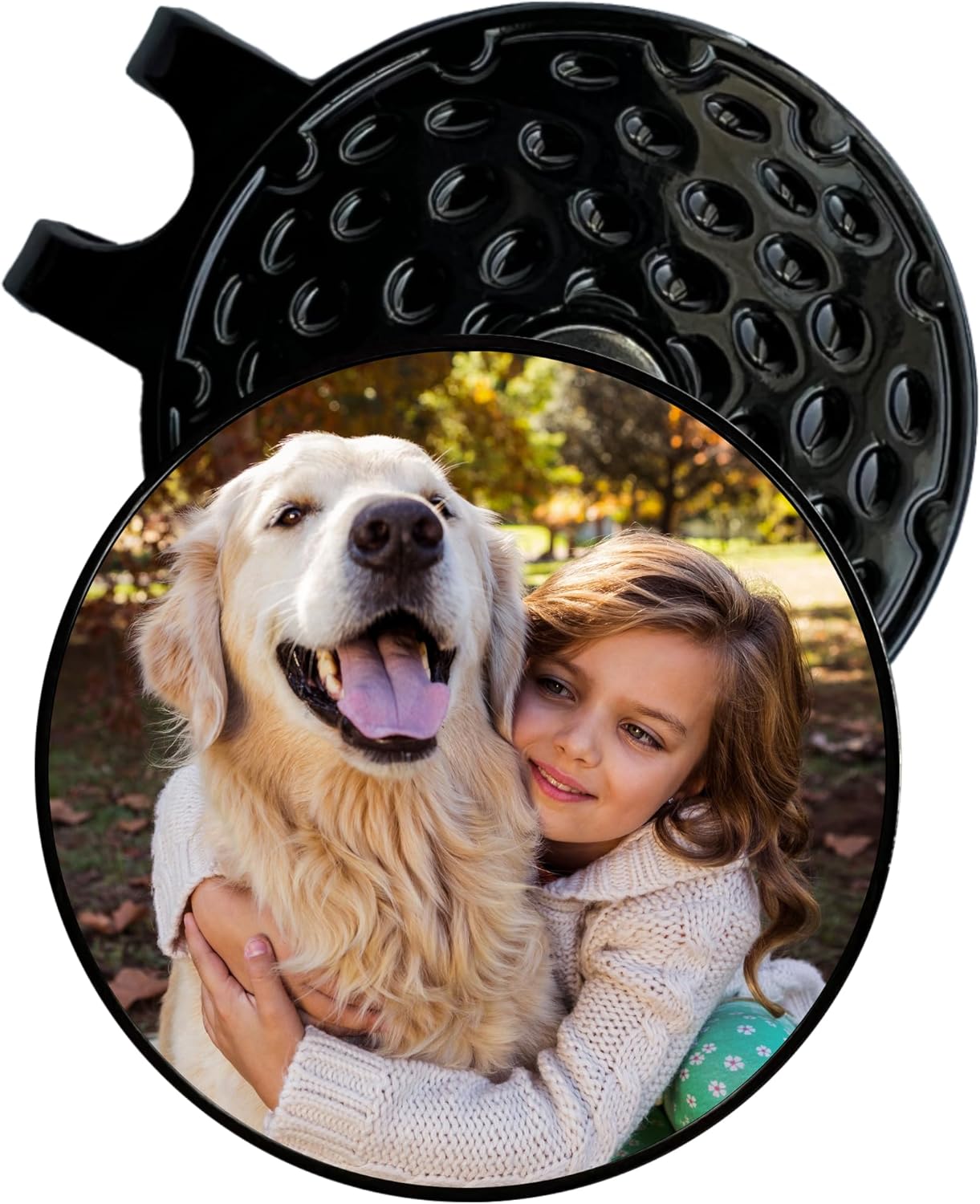 Personalized Golf Ball Marker Hat Clip - Golf Marker Magnetic Hat Clips - Golf Accessories for Men - Golf Gifts for Women - Magnet Golf Ball Marker Tool