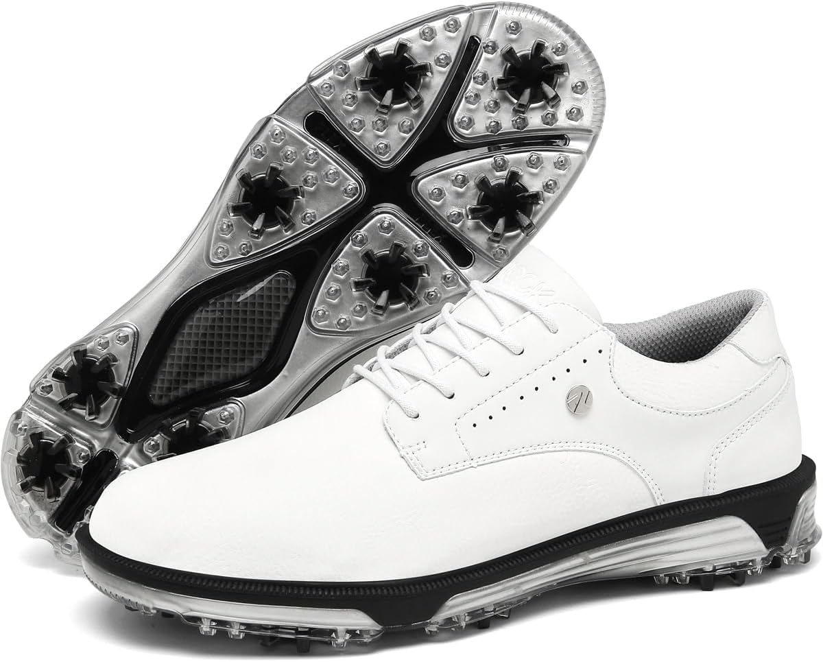 Mens Golf Shoes Traditions Spikeless Size 7.5-13