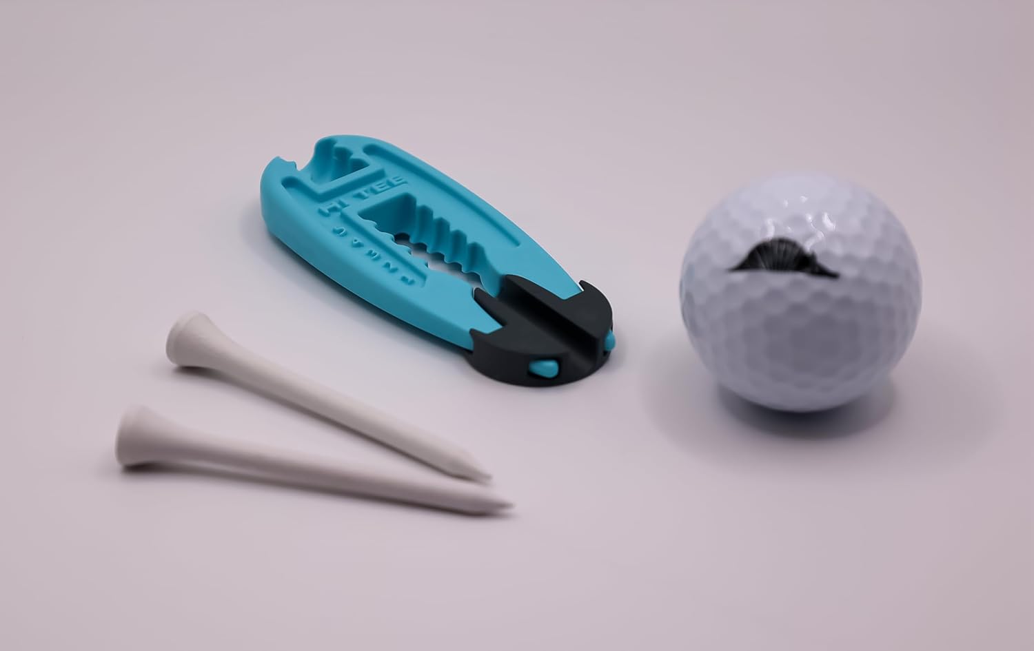 Hi TEE, Essential Companion from tee to Green - Divot Repair Tool, Ball Marker, tee Height Setter
