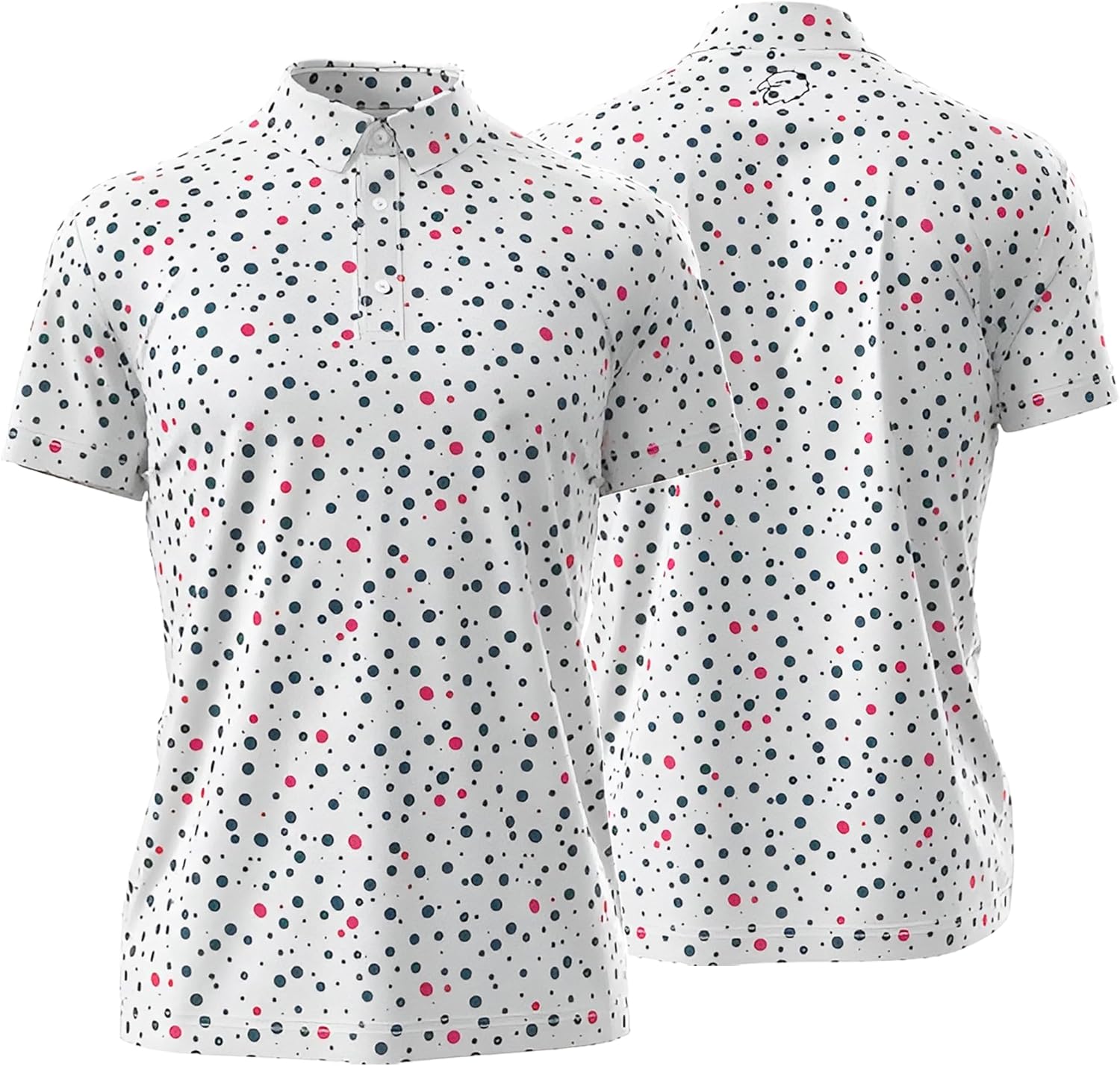 High Performance Golf Shirts for Men - Dry Fit Performance Short Sleeve - Stylish, Comfortable & Functional for All Day Wear