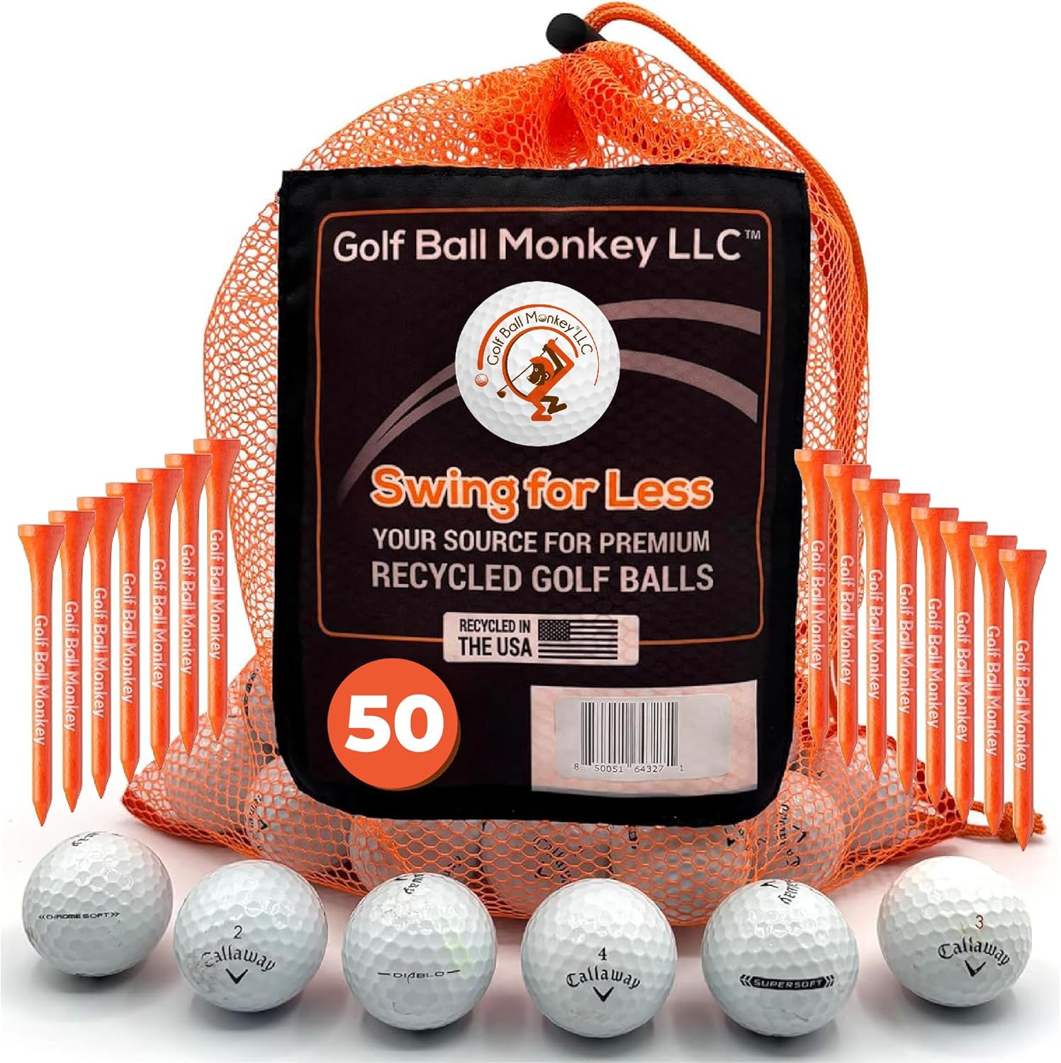 Cheap Recycled for Callaway Golf Balls Mix for Callaway Supersoft Golf Balls, Superfast, Superhot, Warbirds, Diablo, Hex Tour Soft & More