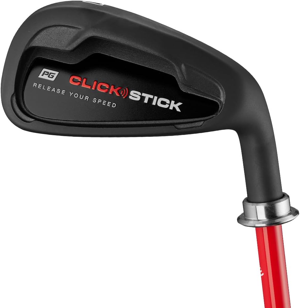 Click Stick - Swing Trainer for Automatic Release I Auditory Feedback I Core Golf Swing Mechanics Improvement