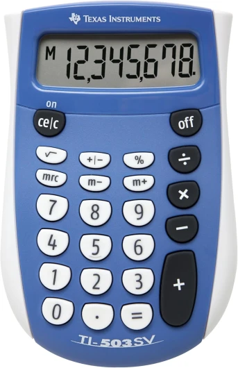 Texas Instruments TI-503 SV Standard Function Calculator 1 Count (Pack of 1)