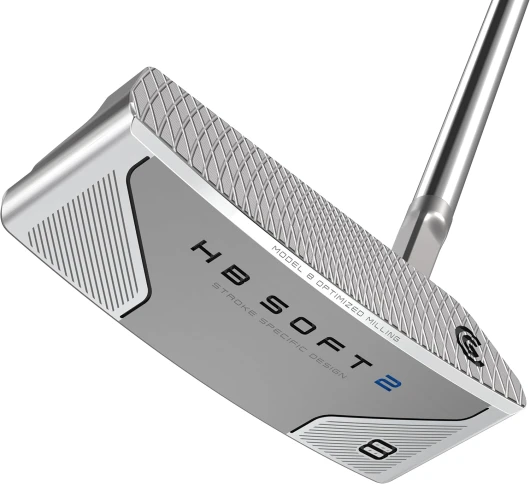 HB Soft 2 Putter (Model 8) Silver 35" Slant Neck Right Hand