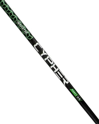 Project X Cypher 50 Graphite Driver Shaft + Adapter & Grip Graphite 6.0 Stiff