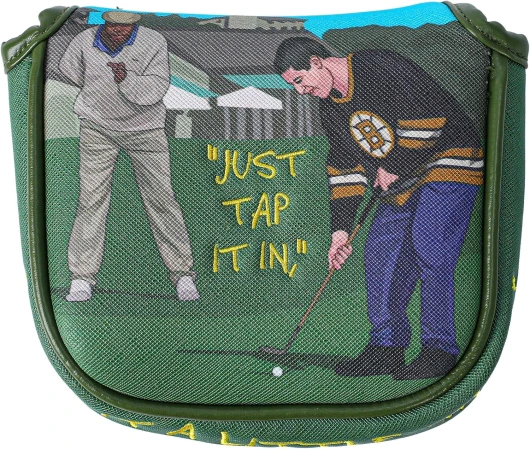 Golf Club Headcover, Funny Driver Head Cover, Mallet Blade Putter Head Cover, Golf Gifts Golf Accessories for Men and Women Golfers MALLET TAP IT IN