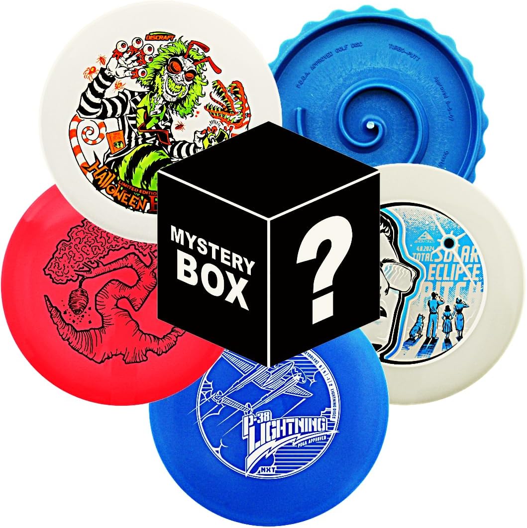 Gotta Go Gotta Throw Inc - Disc Golf Mystery Box – Assorted Disc Golf Discs from Top Brands - PRESET Box [NOT RANDOMIZED PER Order]