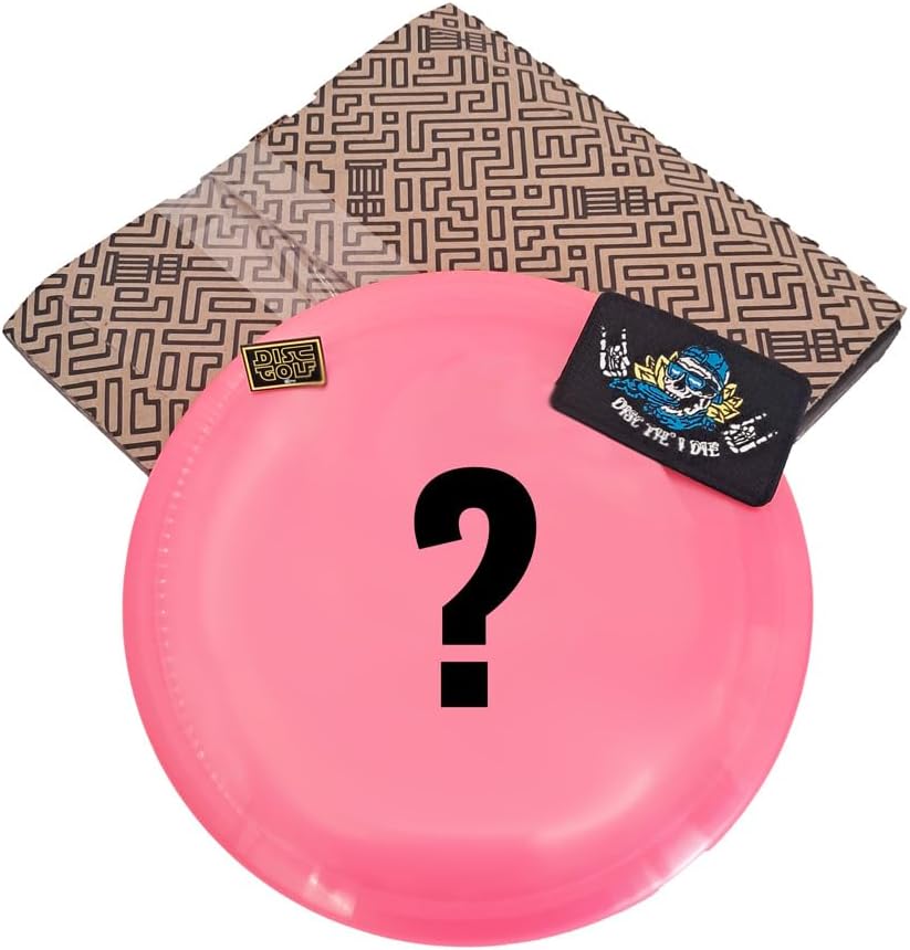 Disc Golf Mystery Box - Suprise Assortment of Discs, Merchandise, and Accessories… (5 Disc)