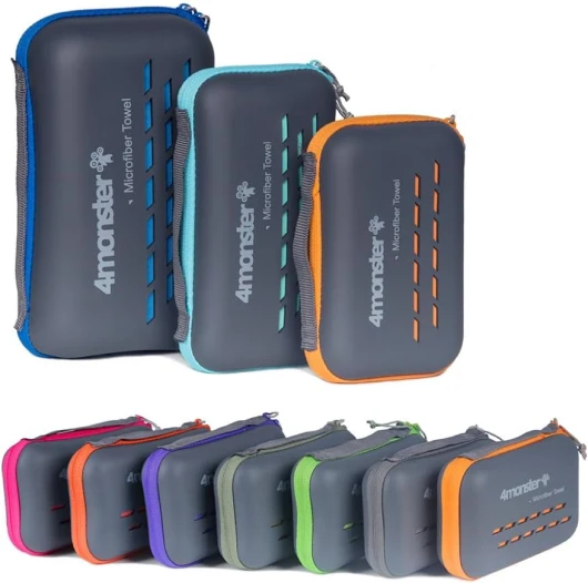 Camping Towels Super Absorbent, Fast Drying Microfiber Travel Towel, Quick Dry Ultra Soft Compact Gym Towel for Swimming Beach Hiking Yoga Travel Sports Backpack (20.00" x 12.00", Blue)