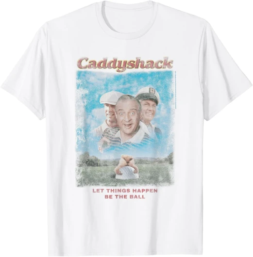 Vintage Golf Be the Ball 80's Movie Poster T-Shirt