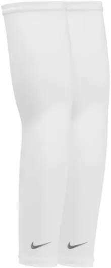 Nike Dri-Fit UV Solar Arm Sleeves - 1 Pair - Unisex - Adult Adult L/XL White