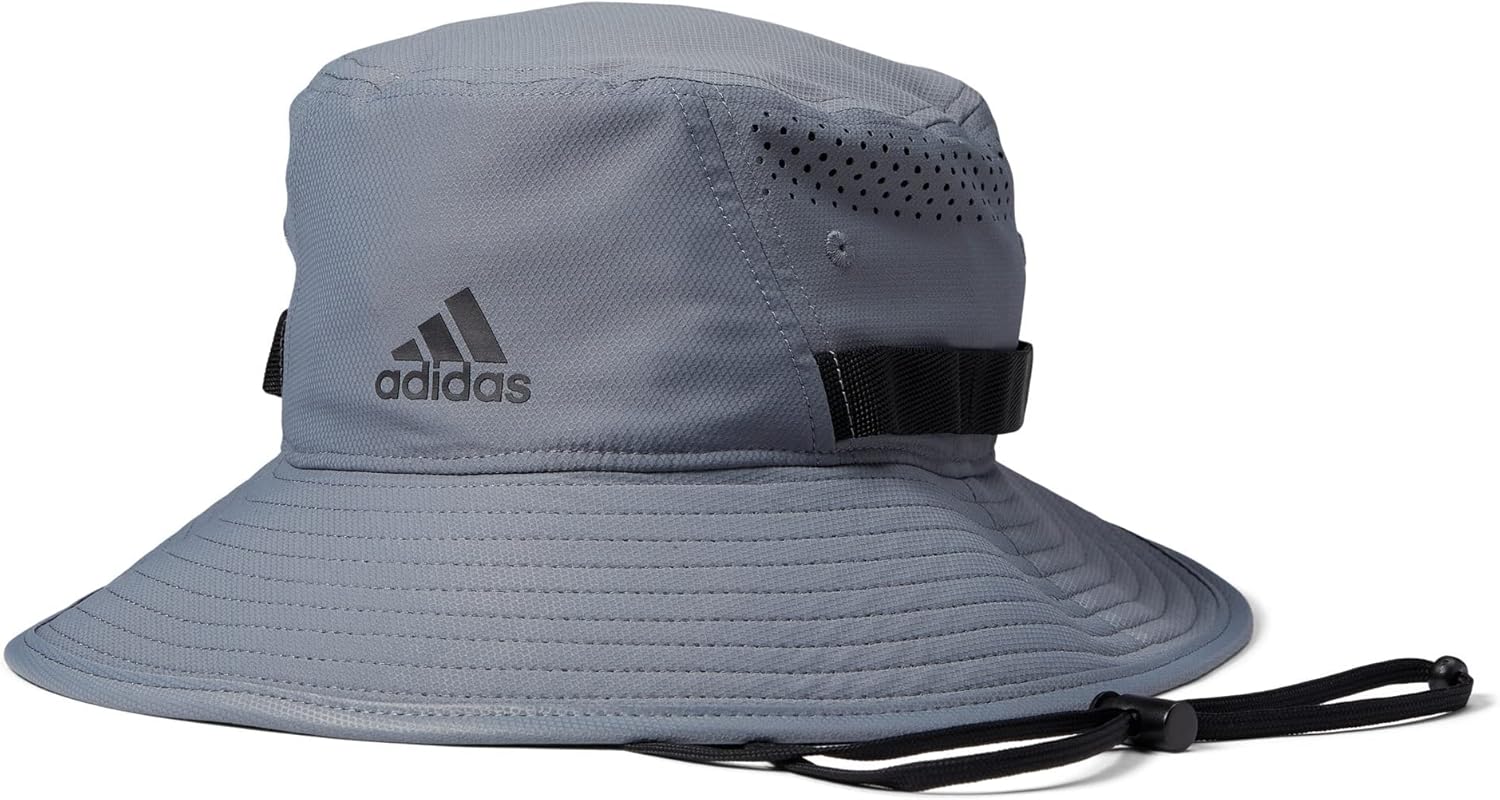 Mens Victory Bucket Hat for Men – Athletic Sun Cap for Outdoors Large-X-Large Grey/Black/4.0