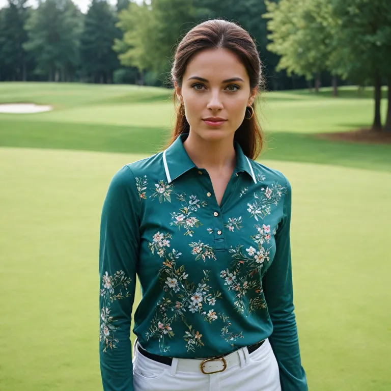 Elevate Your Game with Elegant Women's Long Sleeve Golf Shirts