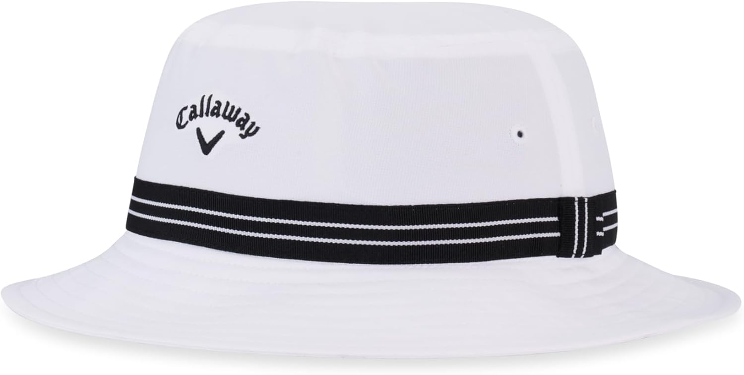 Golf Bucket Hats L/Xl White/Black