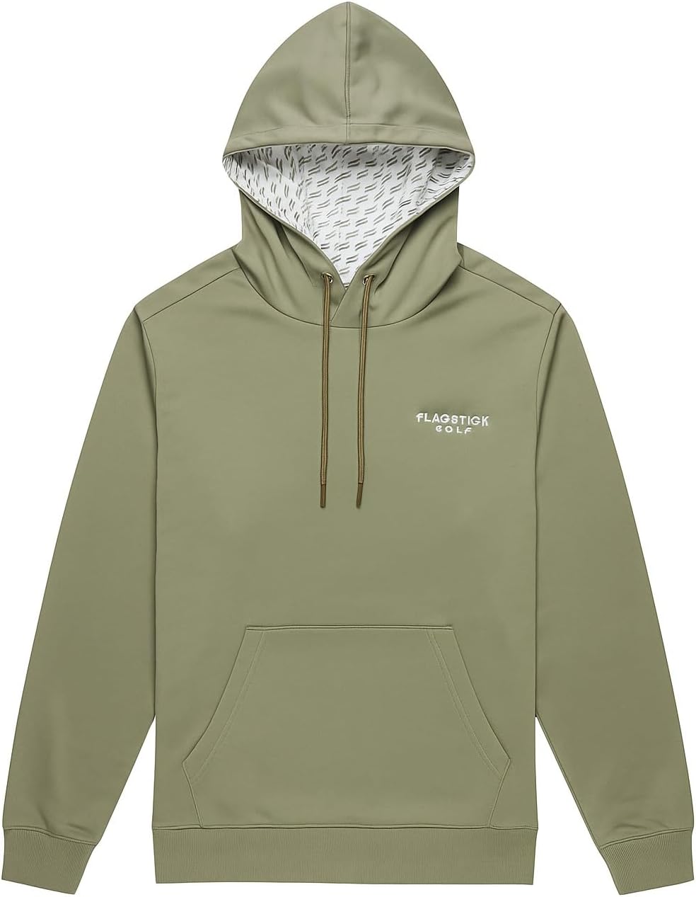 Flagstick Golf Performance Hoodie - Premium Stretch Medium Green Smoke