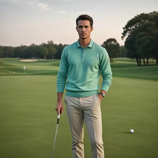 Elevate Your Style with Premium Men's Golf Sweaters