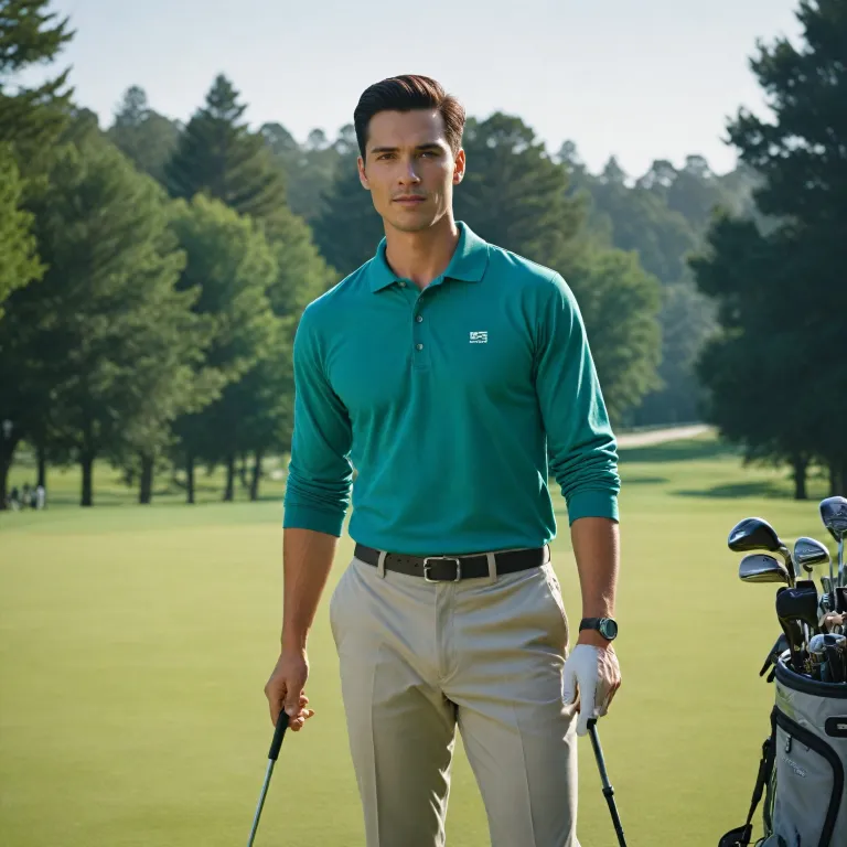 Elevate Your Game with Premium Long Sleeve Golf Polos for Men