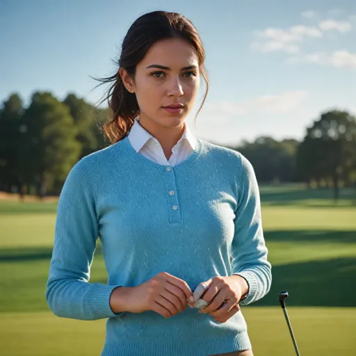 Elevate Your Game with Elegant Women's Golf Sweaters