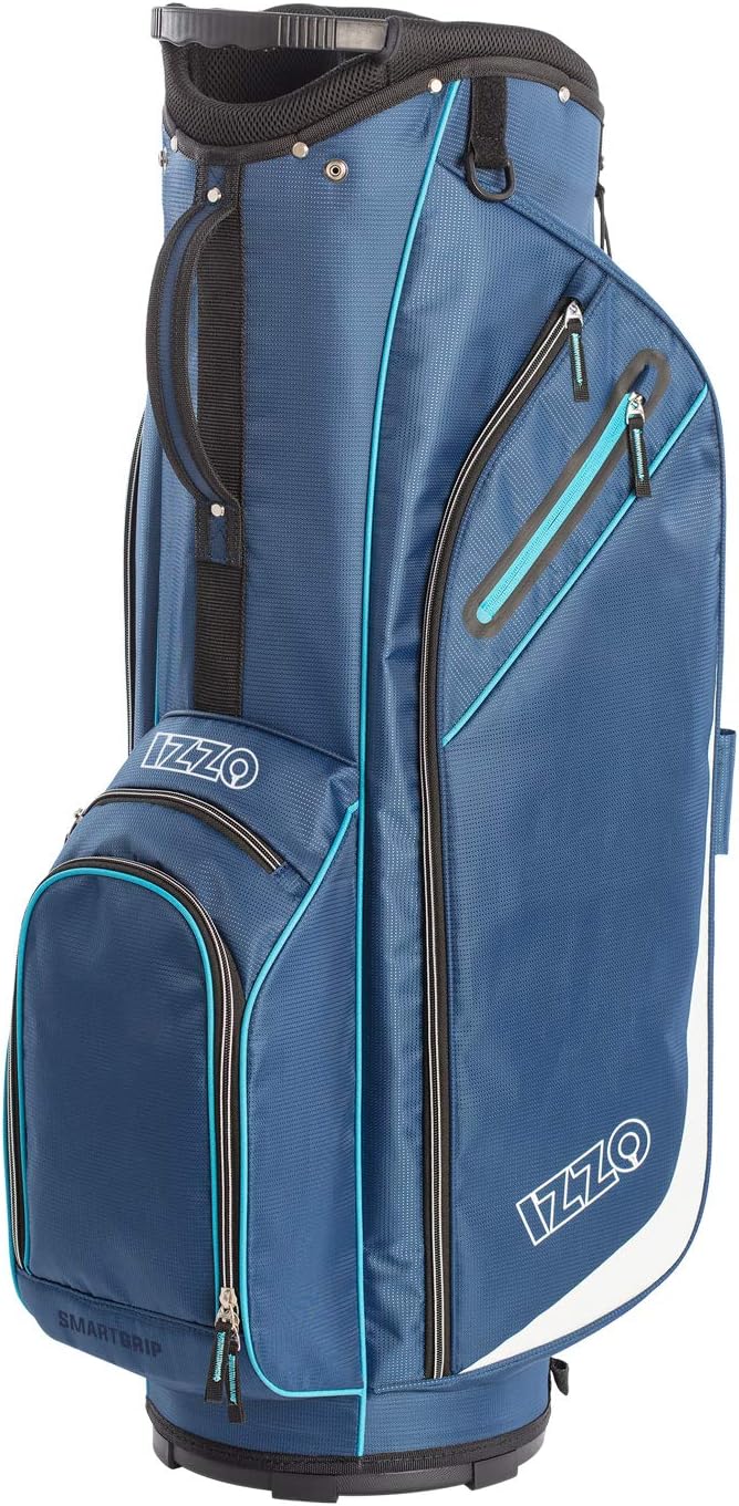 Ultra Lite Golf Cart Bag Navy Blue/Light Blue