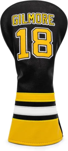 Golf Headcovers Golf Club Head Covers Advanced Embroidery Number 18 Premium Leather Driver Fairway(FW) Wood Hybrid(UT) with Number Tags, Golf Blade Mallet Putter Cover For Driver(1pcs)