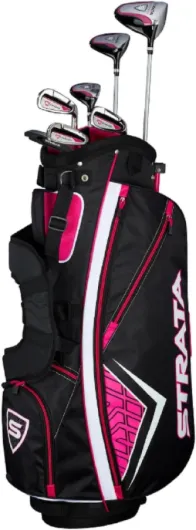Callaway Golf Women’s Strata Complete Set Silver 11 Piece (Strata) Right