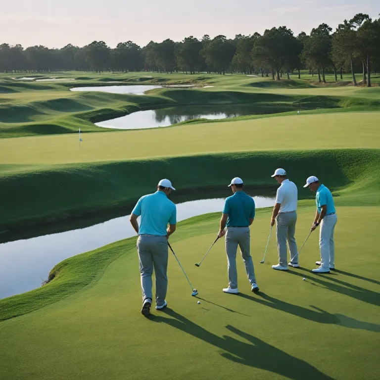 Mastering the Art of Scramble Format Golf with Luxury Gear