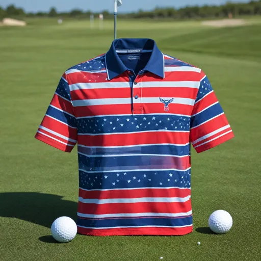 Elevate Your Game with a Patriotic Golf Shirt