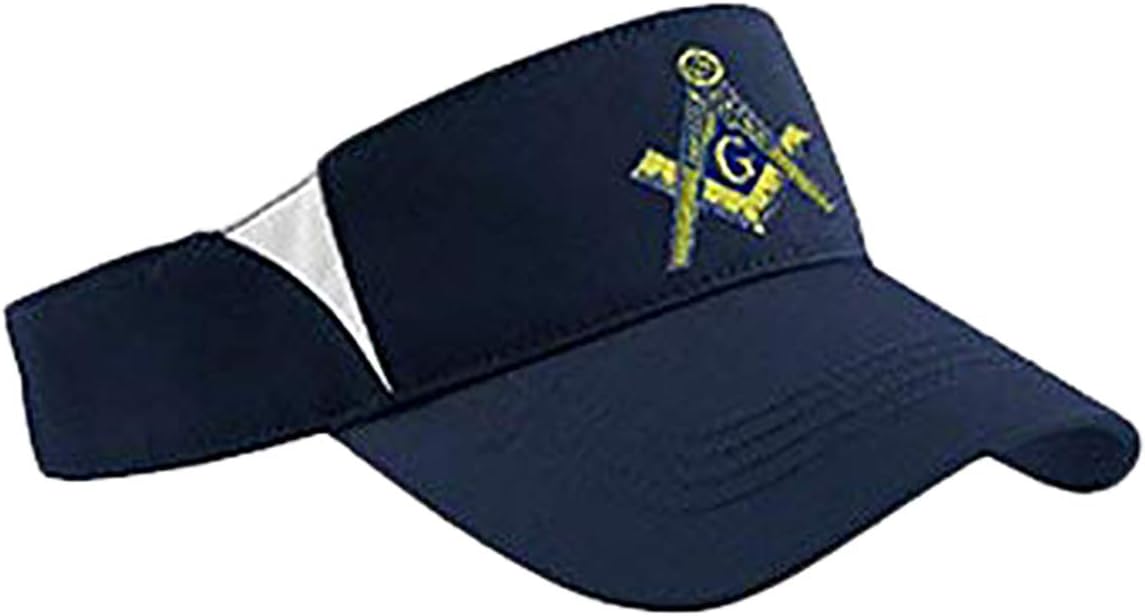 Masonic Dry Zone Colorblock Visor One Size Black