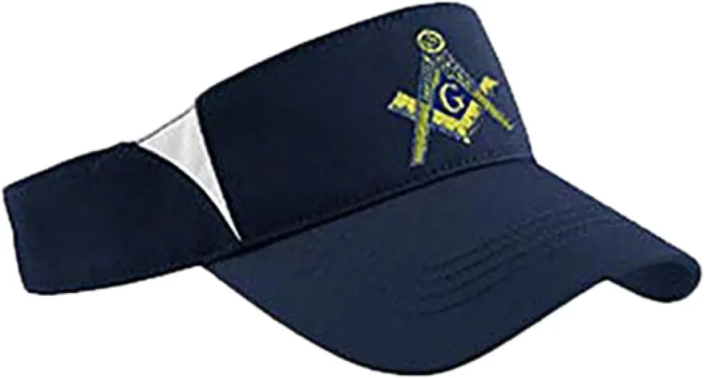 Masonic Dry Zone Colorblock Visor One Size Black