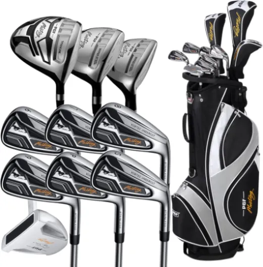 Men's Mustang MK7 Complete Golf Club Package Set [Flex:Regular][14-Pieces] Length: Standard Right Hand