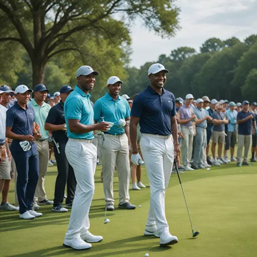 Celebrating the achievements of current black pro golfers on the luxury circuit