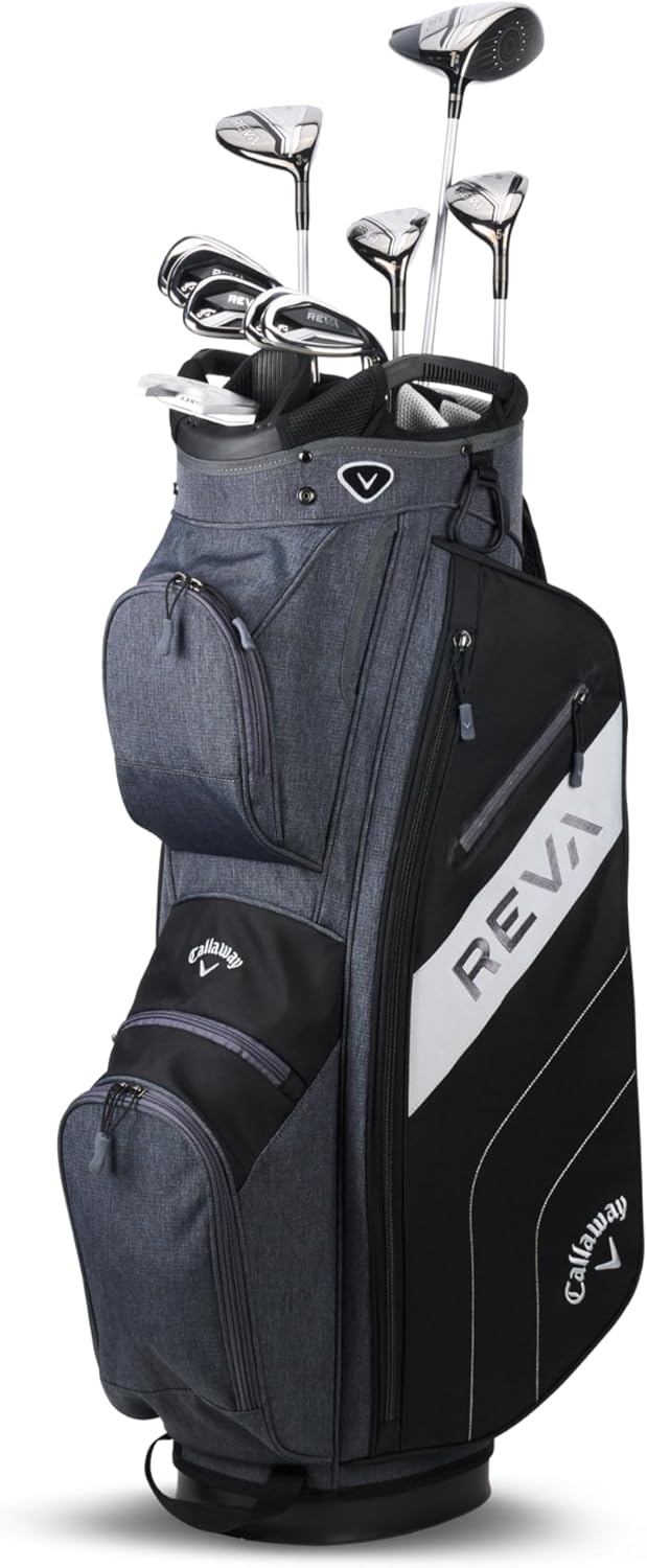 Golf Women's 2024 REVA Complete Golf Set Left 11 PIECE (CART BAG) BLACK