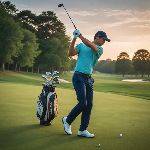 What it takes to achieve olympic gold medalist golf status: luxury gear and elite performance