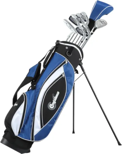 Golf Mens Power V3 Club Set and Stand Bag, Right Hand 10 Piece (Full Set) Right