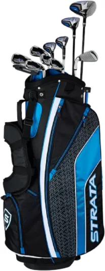 Golf Men's Strata Complete Set Silver 16 Piece (Strata Ultimate) Left