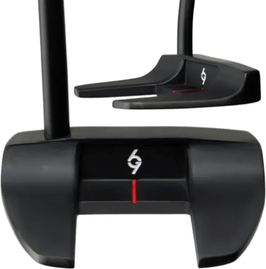 Golf Golf Putter with Grip for Men 35'" Length - Stepped Steel Shaft - PVD Coating Putter Head Right