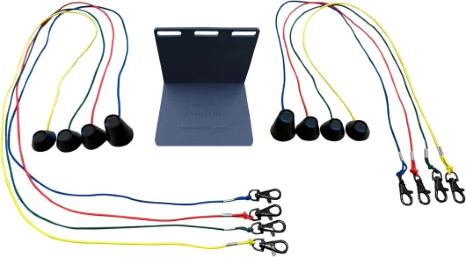 Anchors - Golf Simulator Tee Anchors with Two Sets of Silicone Tees Birdie Wedge