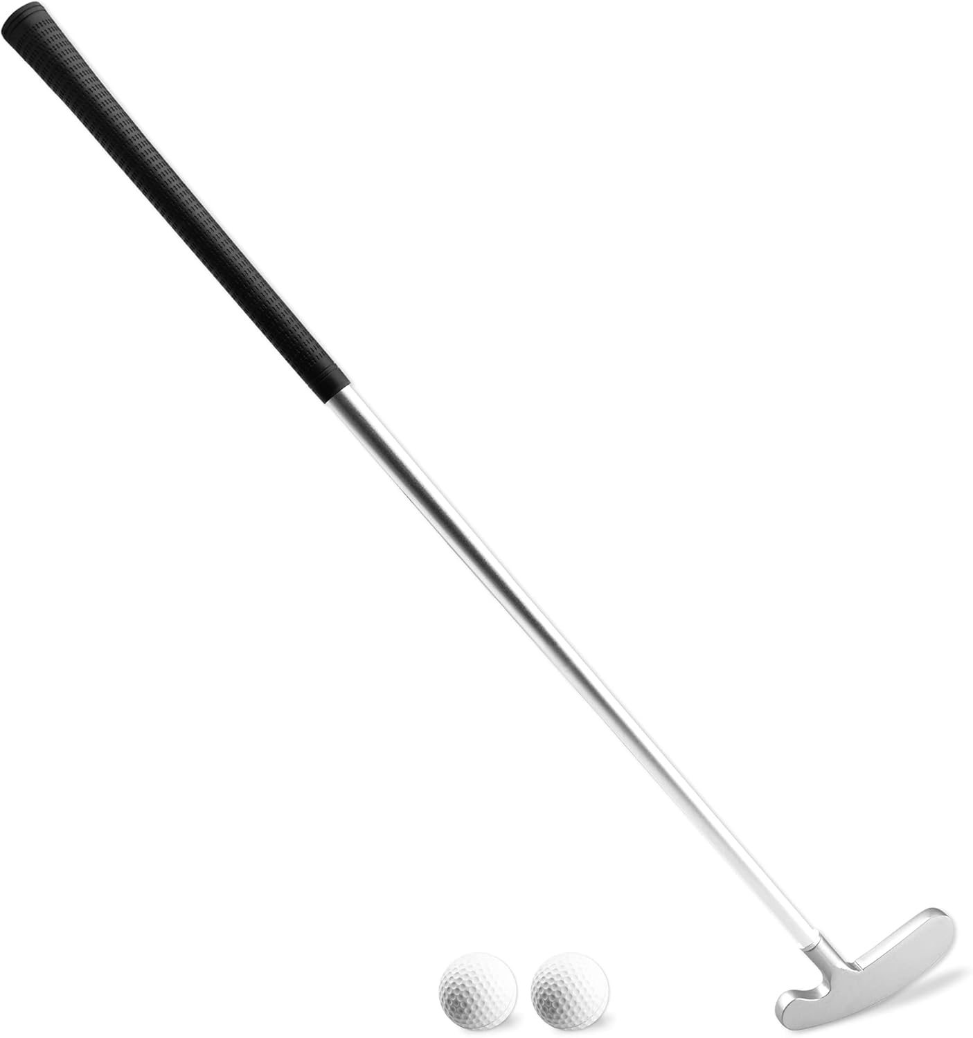 Golf Putter - Golf Putters for Men Right Handed Golfers or Golf Putter for Womens Mini Golf Clubs Set - 33" Right Hand putters with 2 Golf Practice Ball Two Ways BLACK