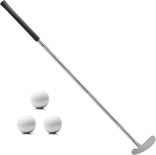 QPPKI Golf Putter - 33" Two-Way Putter for Left/Right Hand, with Practice Balls, Golf Combo Set for Men's Women's Kids, Indoor Outdoor Use 1PCS+3 BALL